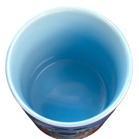 Disney Lilo and Stitch: "Ohana Means Family" Double Sided Blue Ceramic Mug - Picture 3 of 4